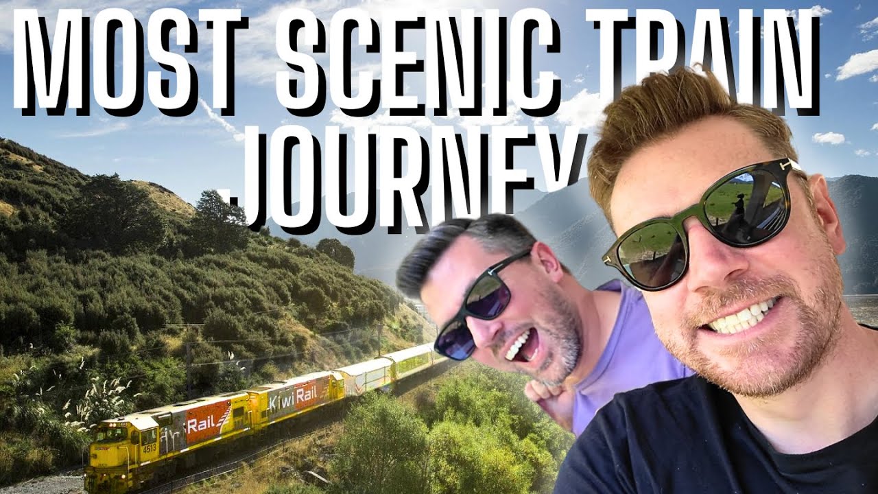 Is This the Most Scenic Train Ride in the World? TranzAlpine Train, New Zealand!