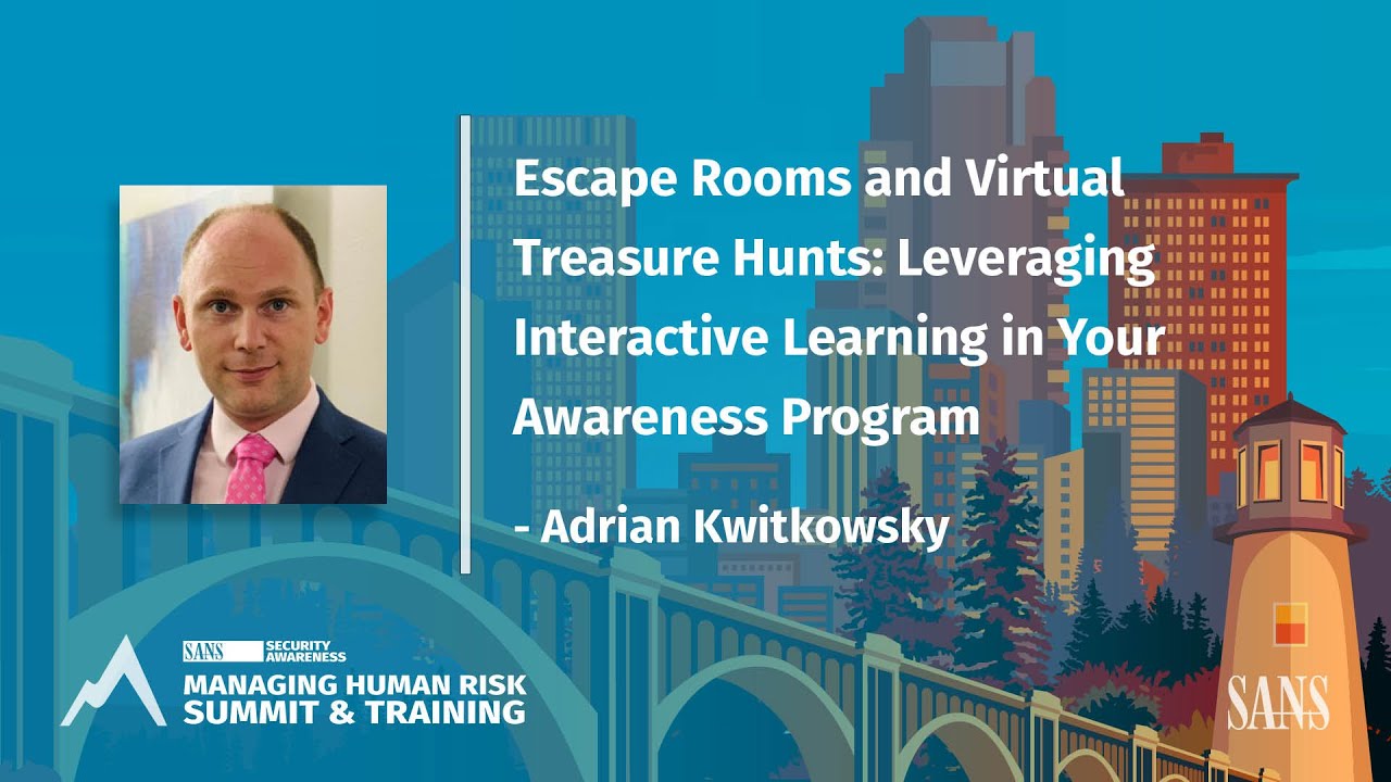 Escape Rooms and Virtual Treasure Hunts: Leveraging Interactive Learning in Your Awareness Program