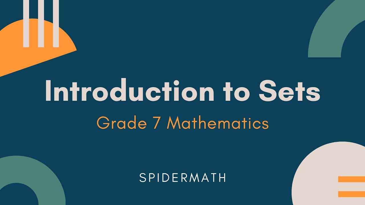 Grade 7 Math First Quarter Lesson Introduction to Sets