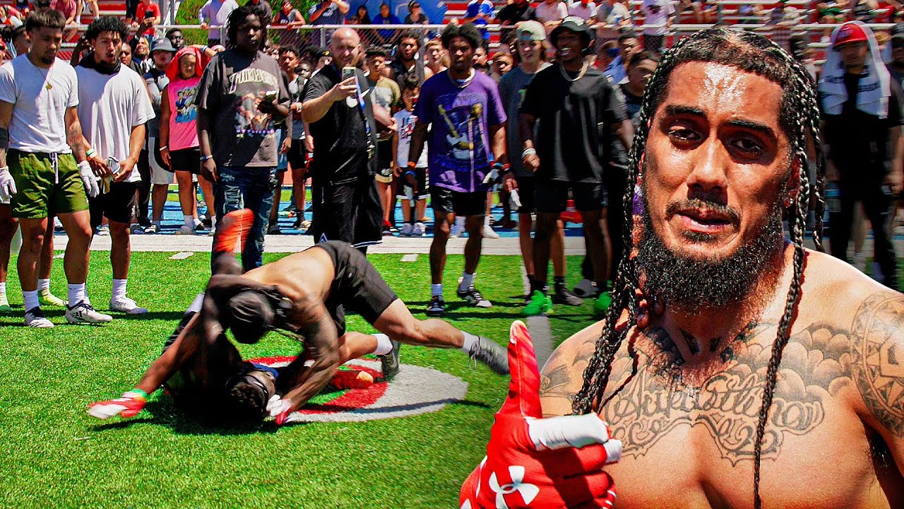 Bully Gets Violent Then Cries After This Rep..  (Utah 1on1s for $10,000)