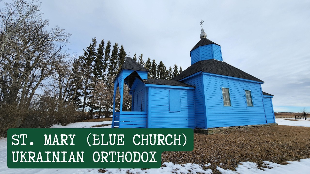 This Weathered Blue Church Reveals a Forgotten Past | St. Mary's Ukrainian Orthodox
