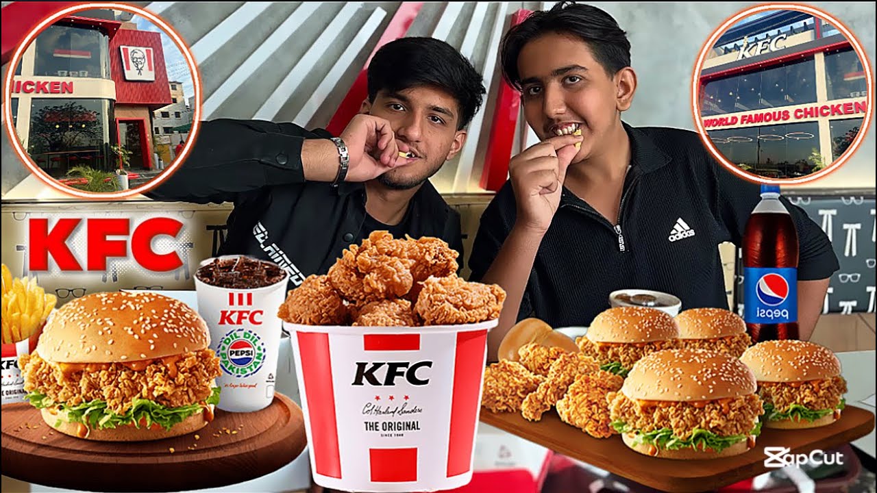 We Tried World Famous KFC food #foodvlog #foodlover #viralvideo #trendingvideo #vlog 