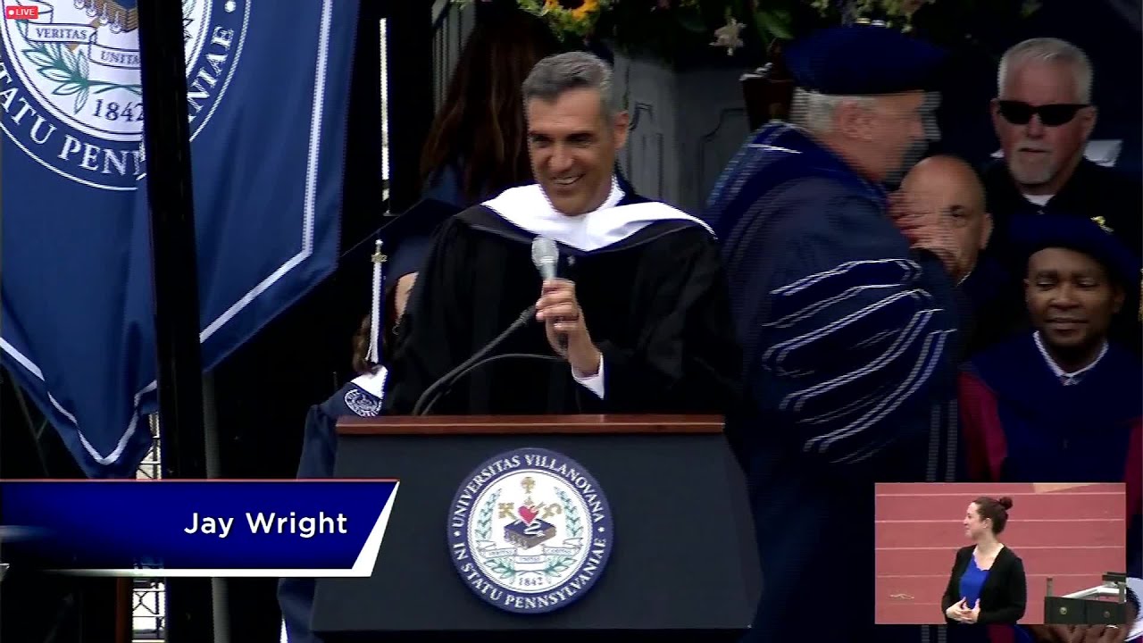 Jay Wright Gives Commencement Speech At 2022 Villanova University Graduation