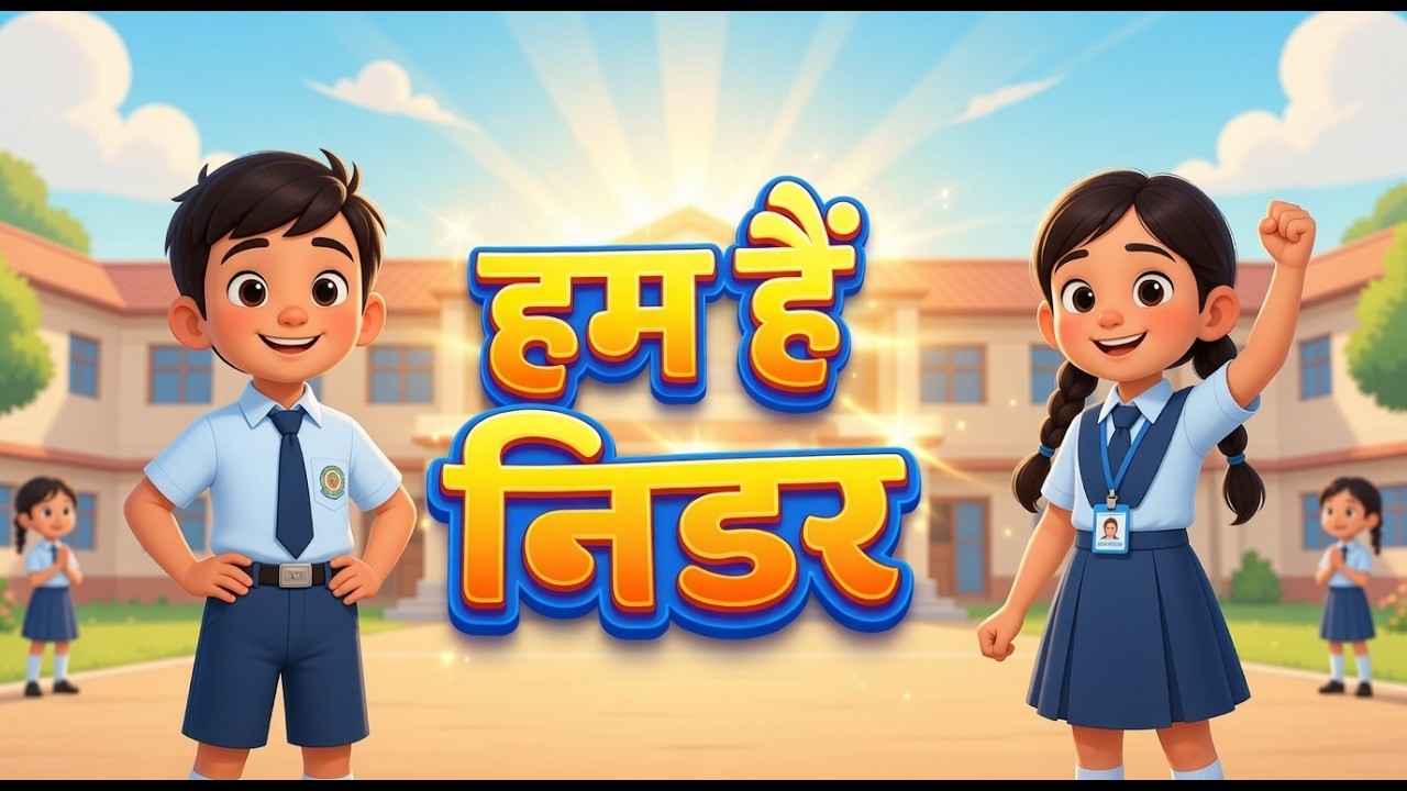 Hum Hain Nidar हम हैं निडर  Official Song By Chhote Sapne World, Kids Motivational Song