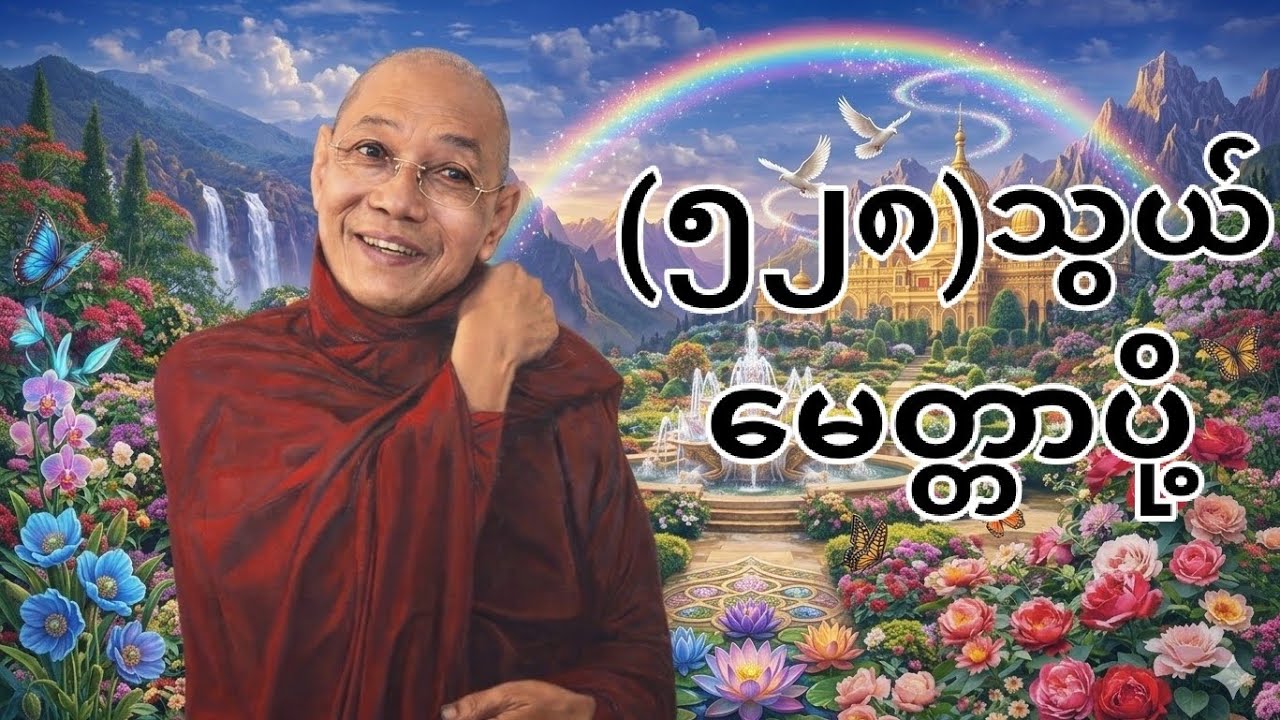 (၅၂၈)သွယ်မေတ္တာပို့#ပါမောက္ခချုပ်ဆရာတော်ဒေါက်တာနန္ဒမာလာဘိဝံသ