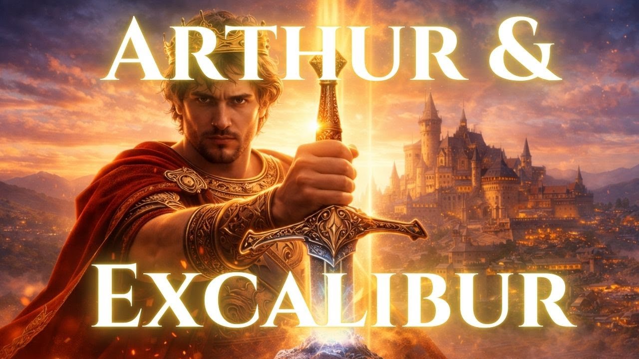 Le Roi Arthur et Excalibur : la l&eacute;gende compl&egrave;te racont&eacute;e en r&eacute;cit &eacute;pique | Mythologie