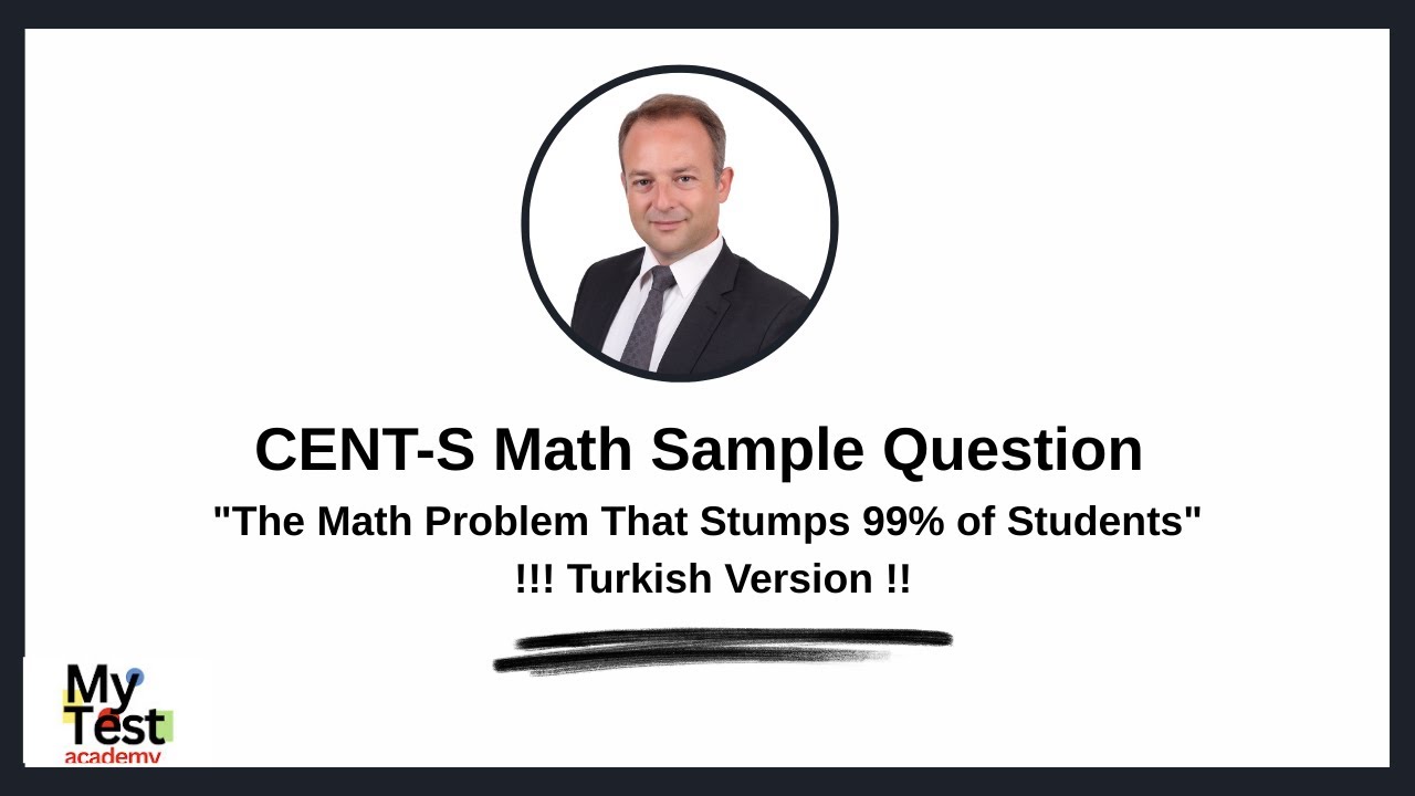 CENT-S Math Sample Question 
