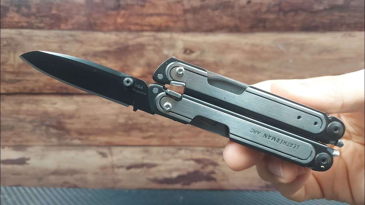 Bu Alet Başka Bir Seviye: MagnaCut Çelik Bıçaklı Leatherman ARC