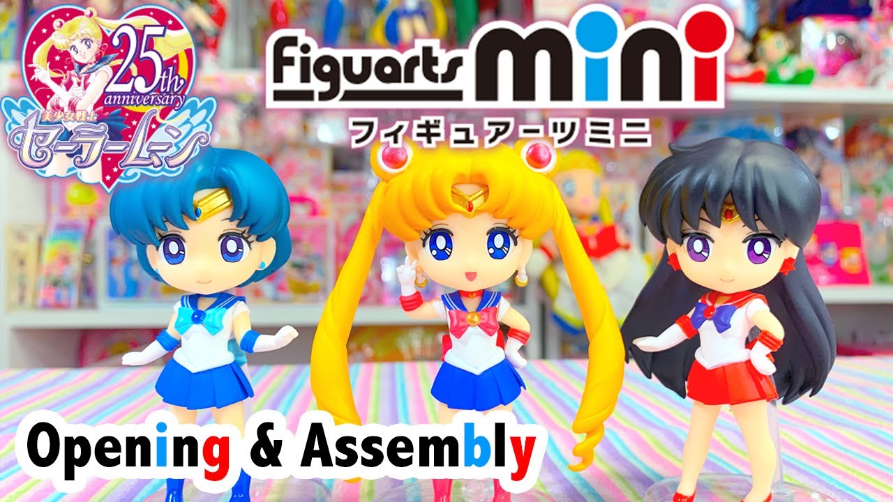 Sailor Moon Figuarts Mini - Unboxing & Assembling Them!