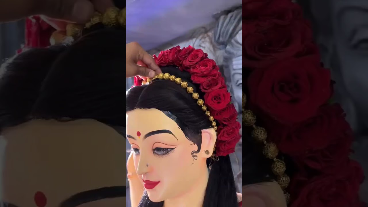 Mata rani shringar #credit=hpatilarts🙏🙏🙏