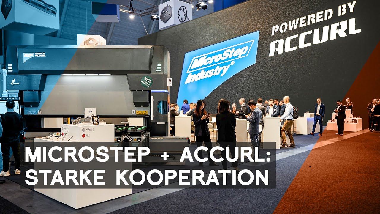 Effizient und Pr&auml;zise: MicroStep Laser, Abkantpressen und Partnerschaft mit Accurl