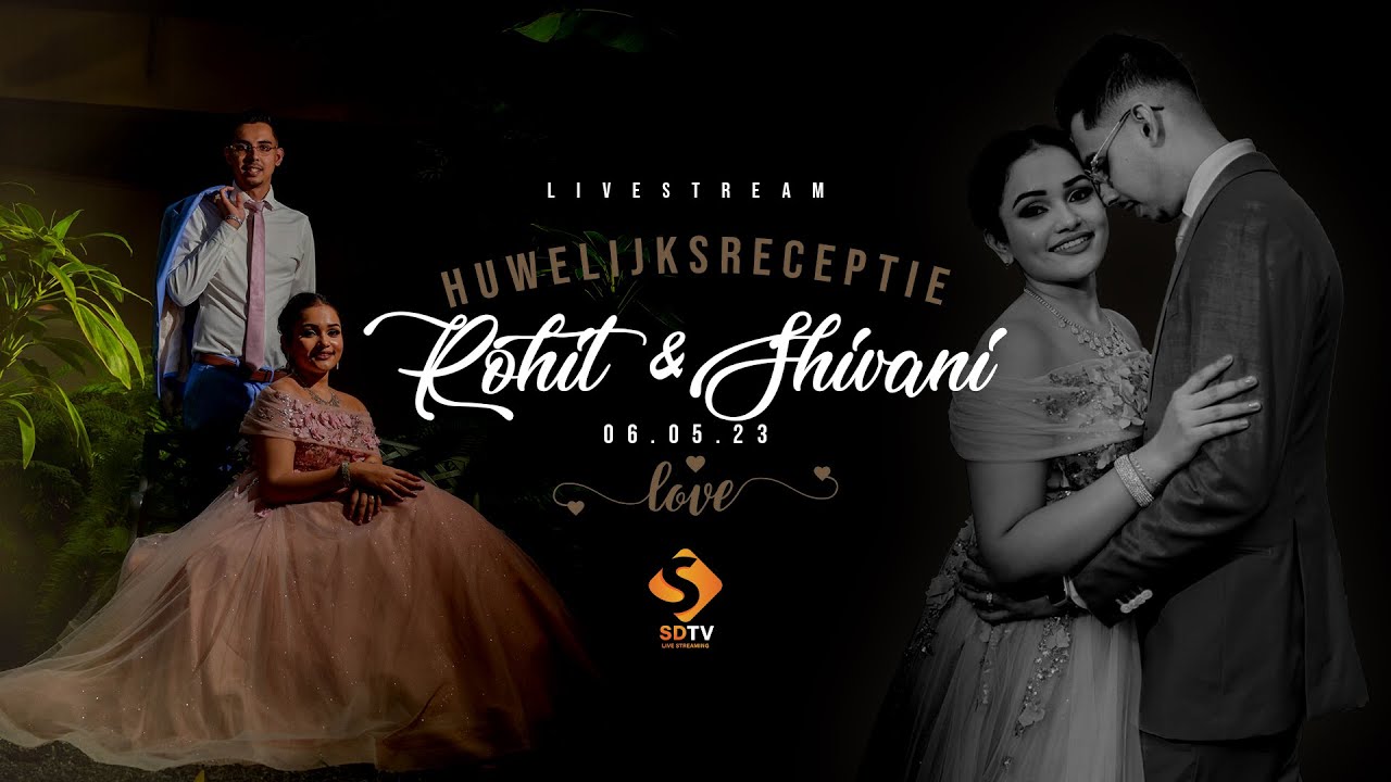 Livestream: Huwelijksreceptie Rohit & Shivani