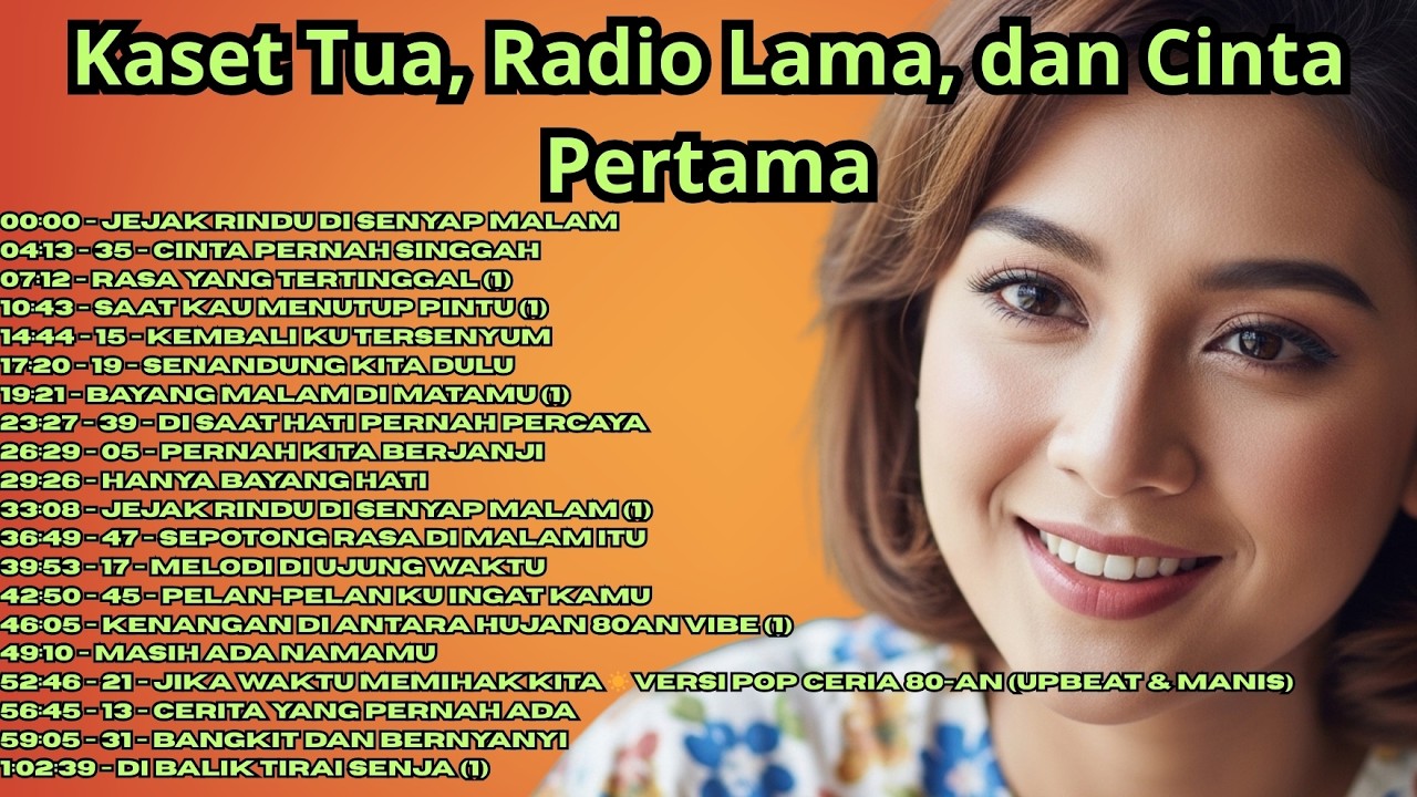 Kaset Tua, Radio Lama, dan Cinta Pertama