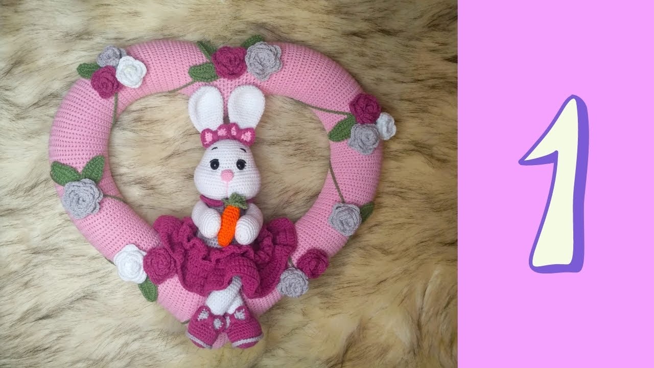 Kapı süsü|Amigurumi tavşan yapımı(1.bölüm) ayak,kol yapımı#amigurumi #tavsan #elemeği #elişi