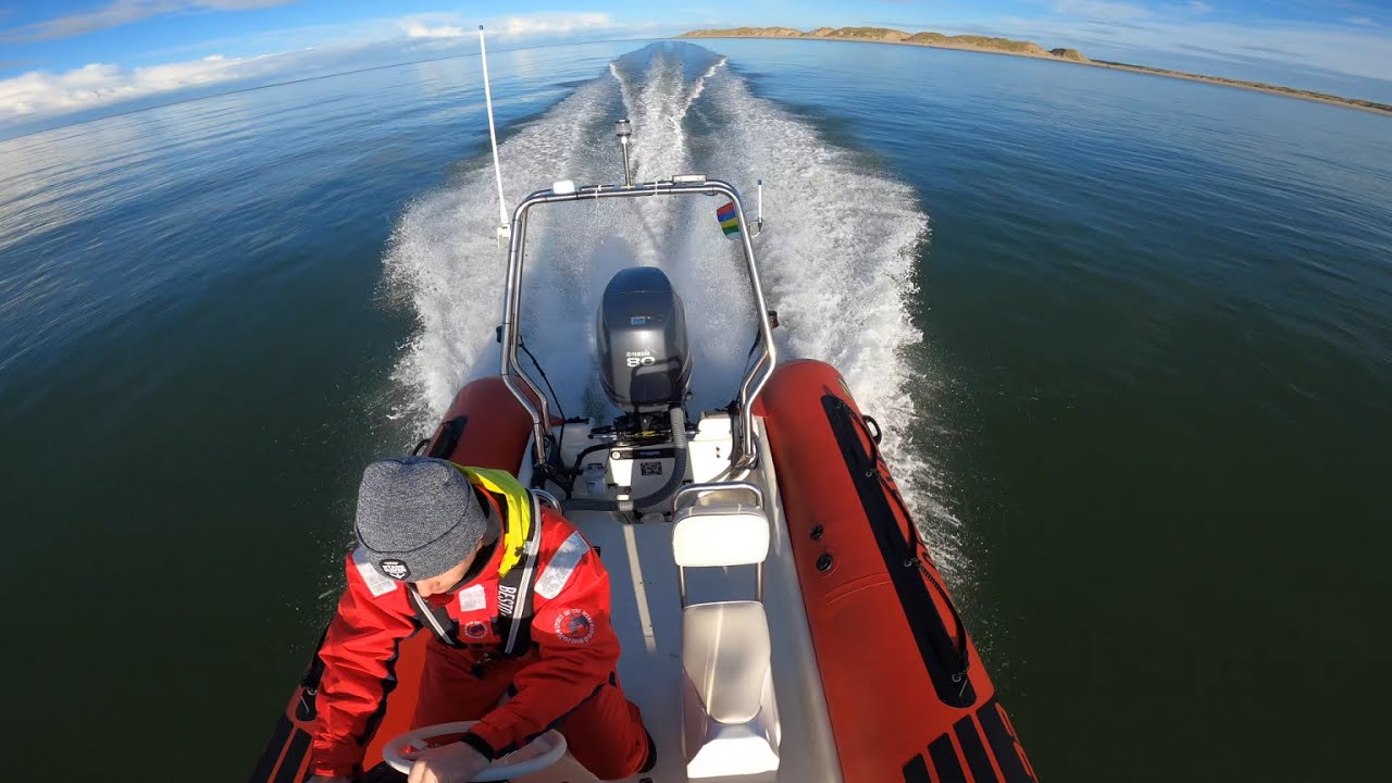 Zodiac rib North Sea