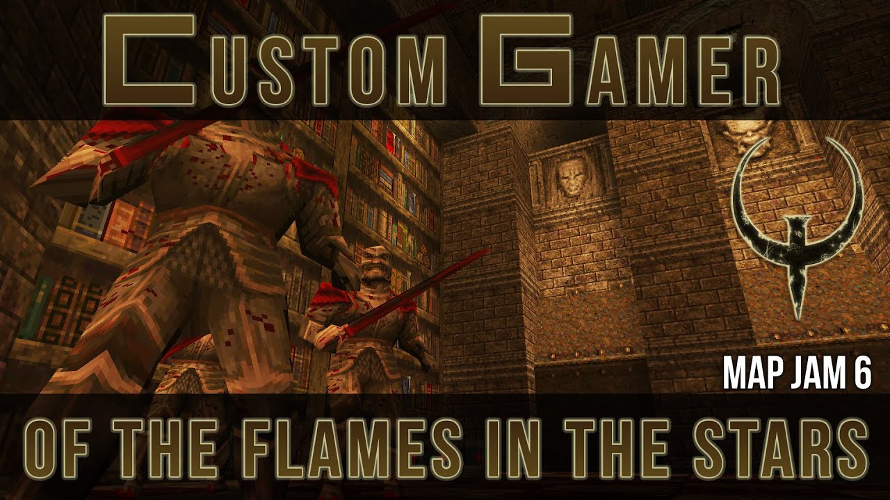 Of The Flames In The Stars by Breezeep - Quake Single Player (Map Jam 6)