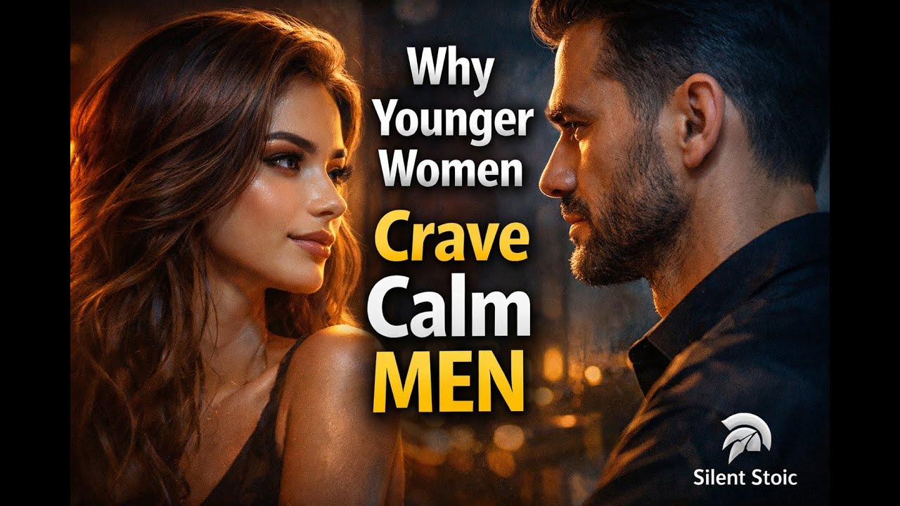 Why Calm Men Attract Younger Women | Emotional Stability & Stoic Presence &mdash; Silent Stoic