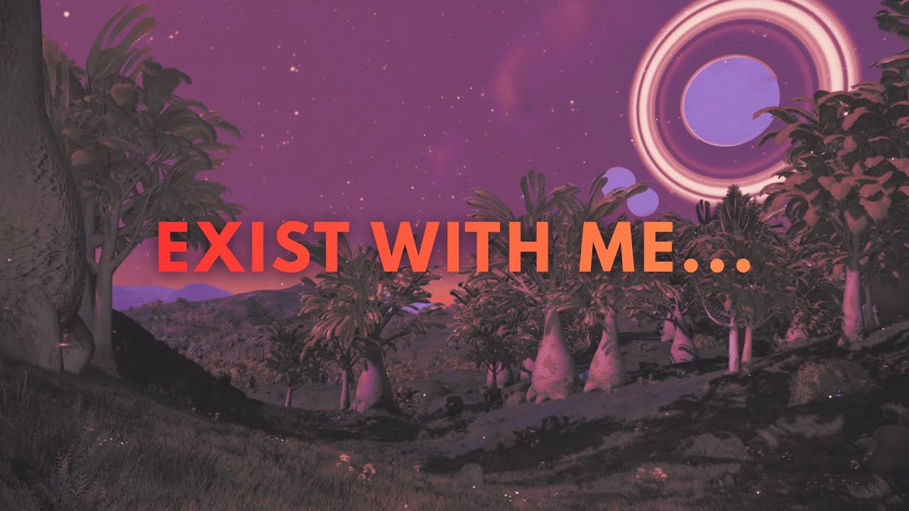 No Man's Sky Forest Planet 24/7 🌙 Relaxing Ambient Space Scenery | Sleep Study Background Music