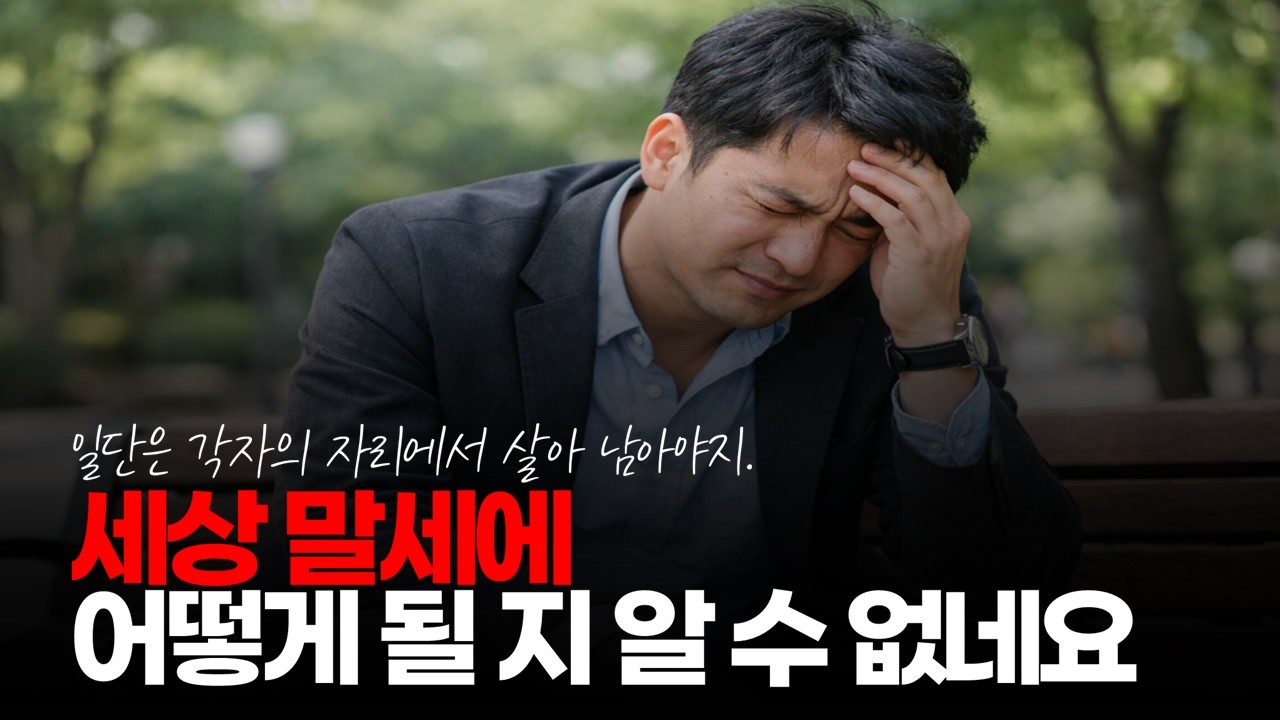 (※시청자댓글) 세상 말세에 진짜 어떻게 돌아갈 지 알 수 없네요. 계약직이라도 들어가서 뭐라도 해야 될 2026년입니다. #백수생활 #자발적백수 #장기백수