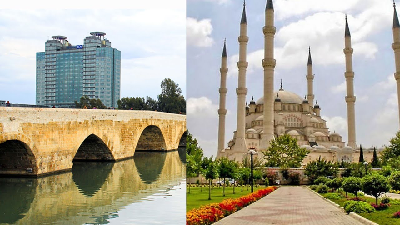 SABANCI MERKEZ CAMİİ VE TAŞ KÖPRÜ #keşfet #adana #taşköprü #merkezcami