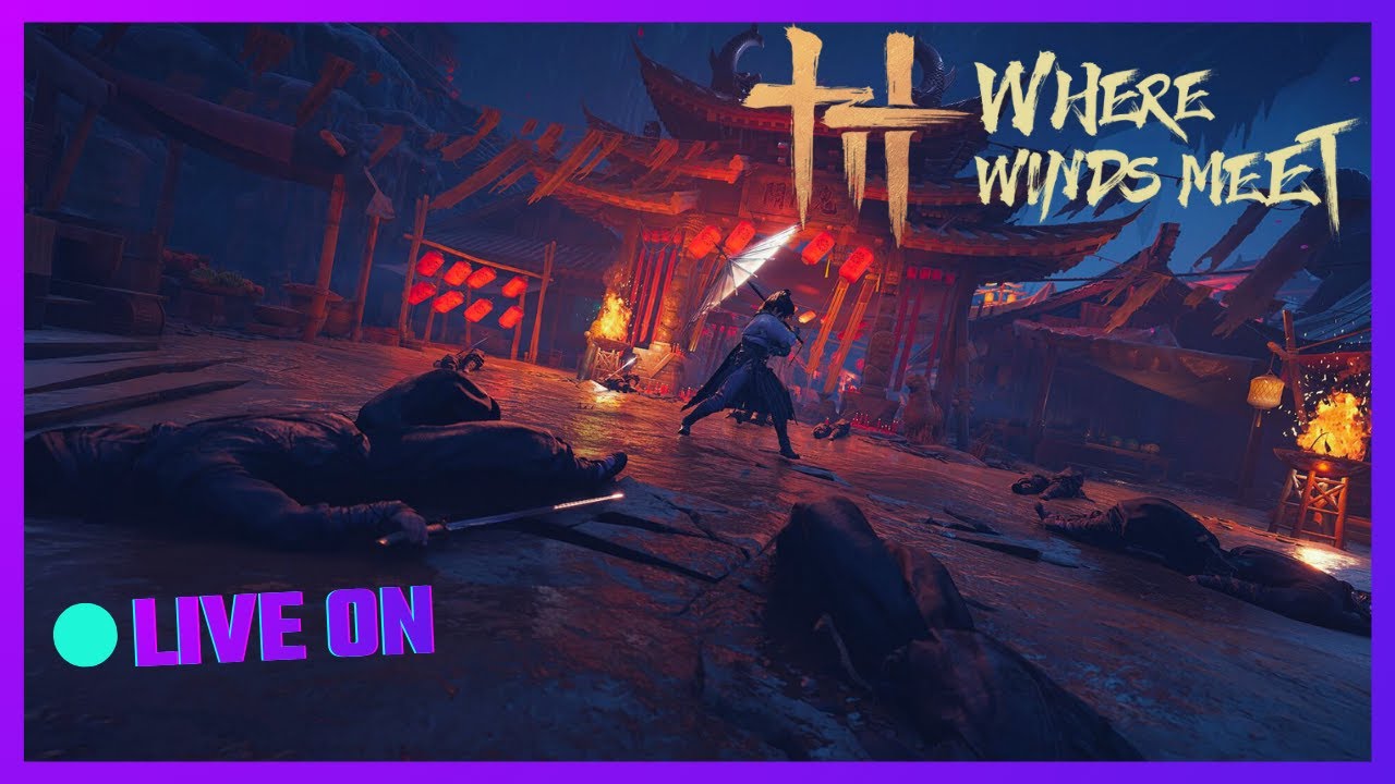 🟢 Explorar, Farmar e Curar: A Vida Nada Fácil de um Healer | Where Winds Meet