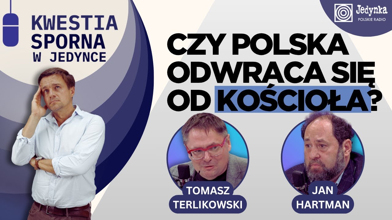 Między Bogiem a Kościołem – duchowy dylemat Polaków | Kwestia Sporna w Jedynce