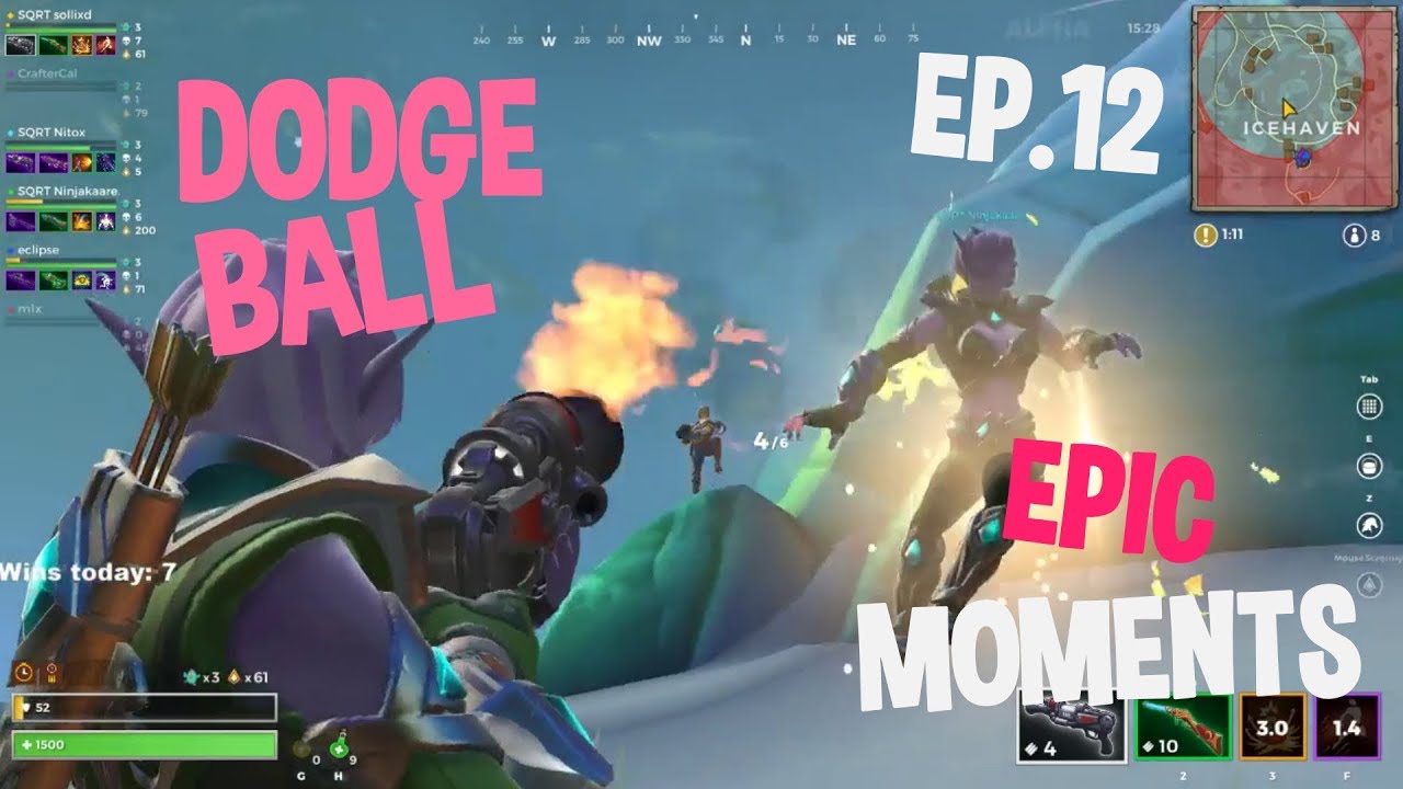 Realm Royale EPIC Top Ten Moments Ep.12 Dodge Ball