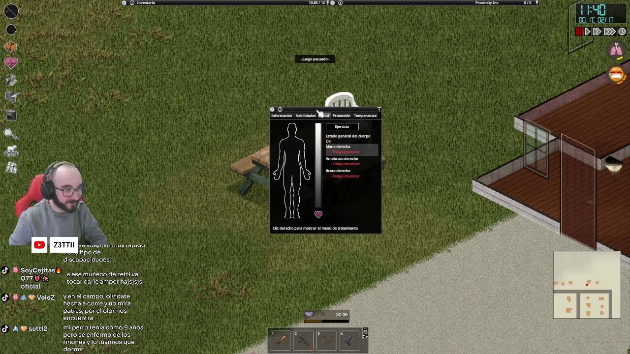 B42 +1200 HORAS CAFE☕+ ZOMBISES🧟‍♂️ | 💀PERMADEATH💀|  #projectzomboid #z3ttii