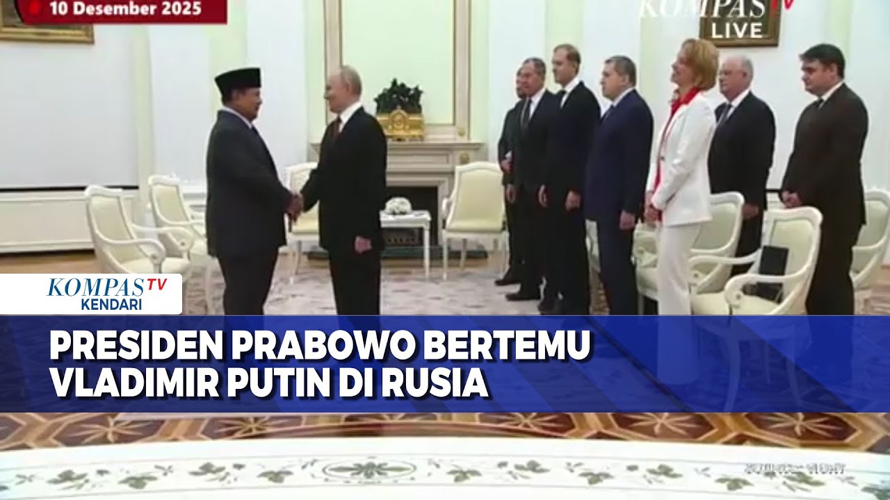 [FULL] Presiden Prabowo Bertemu Vladimir Putin, Ucapan Duka Bencana Singgung Ada Rencana Besar