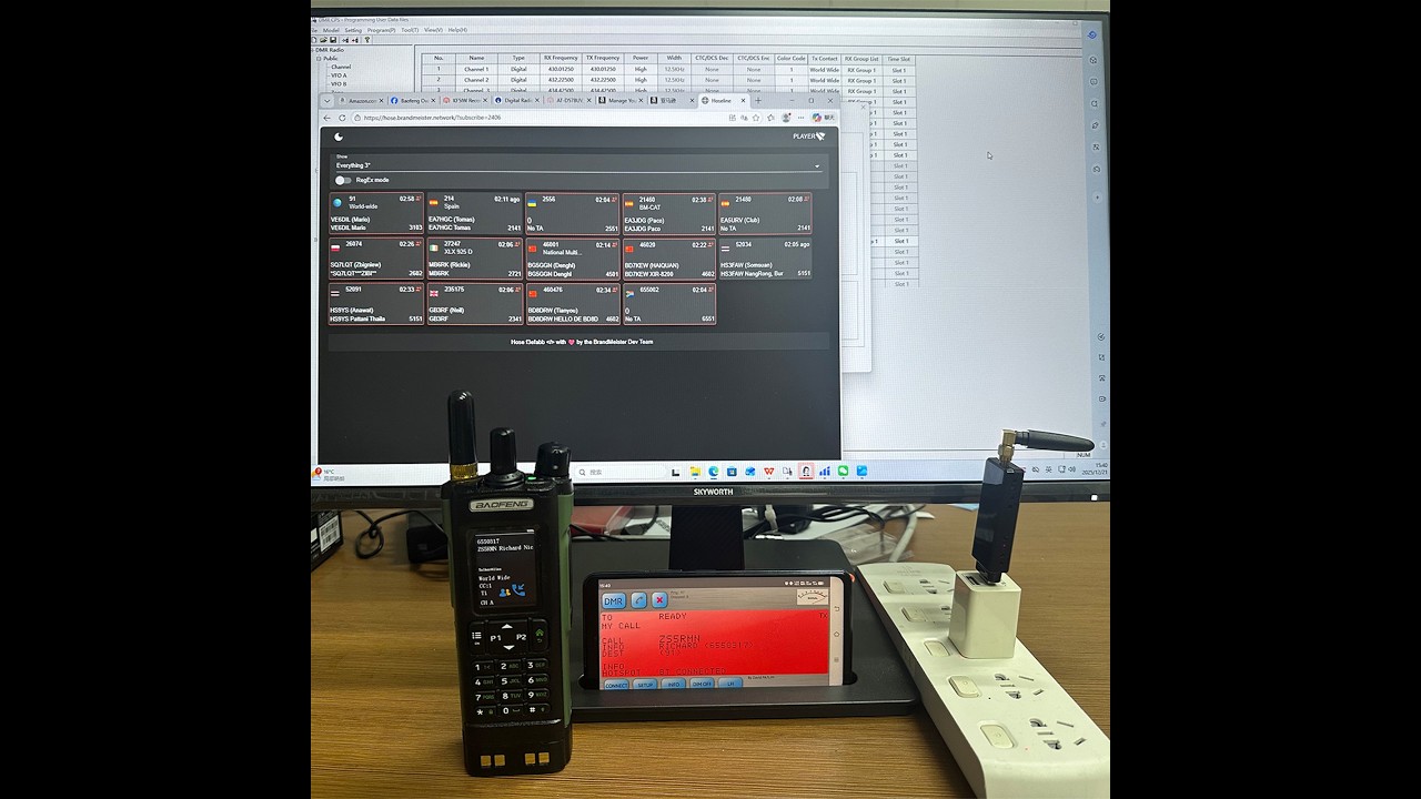 video DMR32 Plug and play package; BAOFENG DM32 DMR UV work with BlueDV MMDVM hotspot