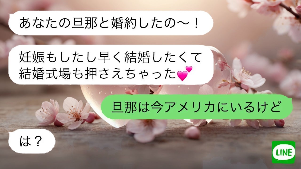 【LINE】 婚約者気取りの女性へ事実を通告。勝ち誇る笑みが崩れ落ちる