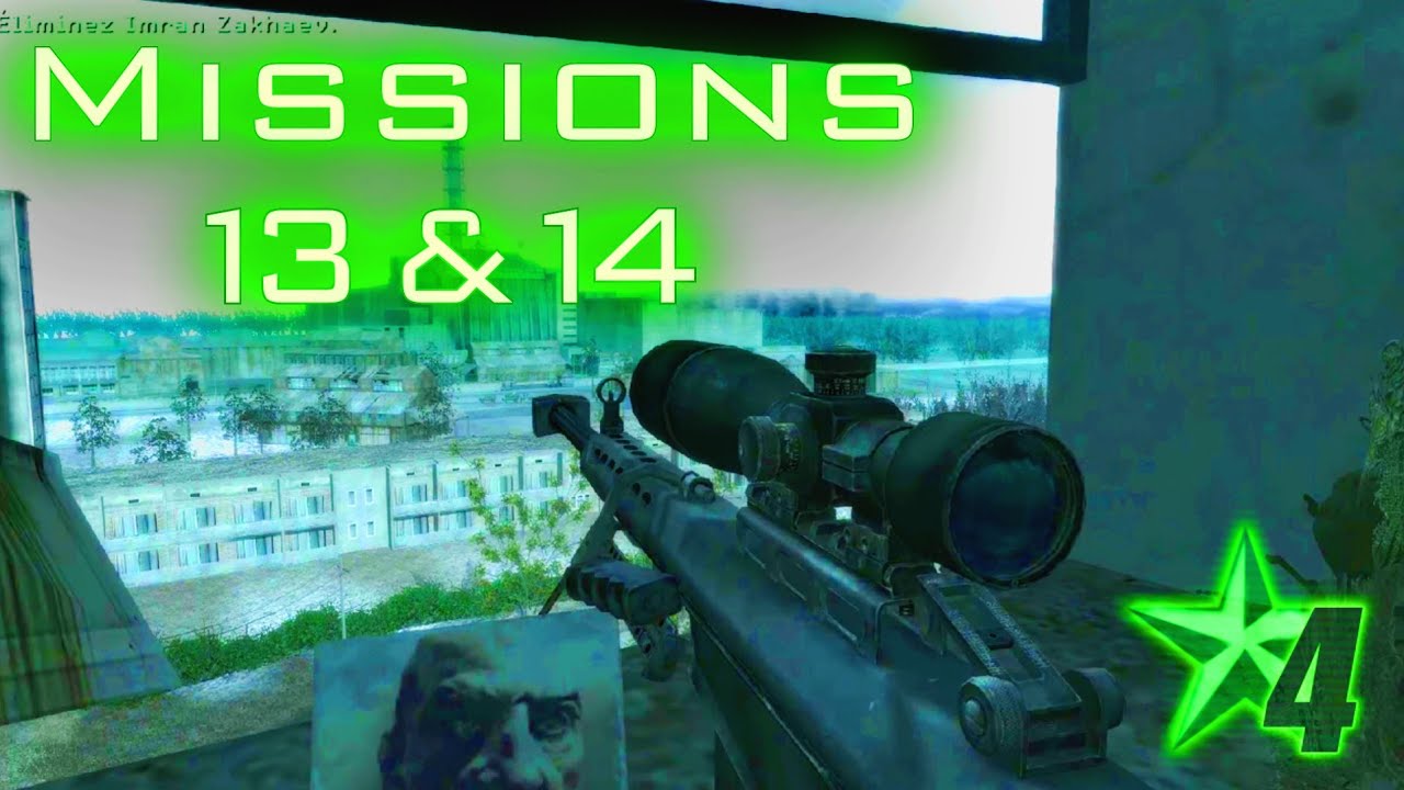 [FR] CoD4: Sniper Mission ''Camouflage'' + ''Une balle, un mort'' (all ghillied up)
