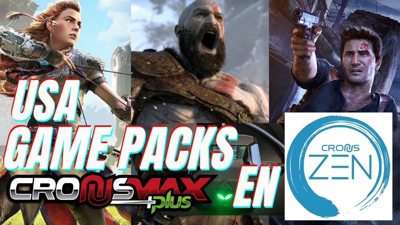 Paquetes De Cronus Max Plus En Cronus Zen / Todos Los Juegos