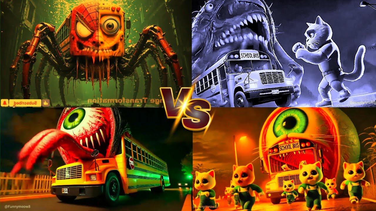 SCHOOL BUS🎶CoffinDance Song