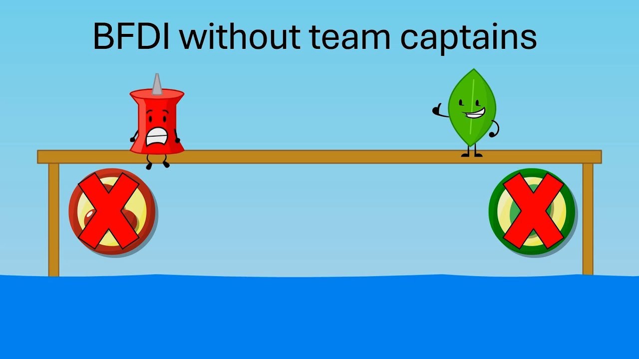 What If BFDI Had No Team Captains?