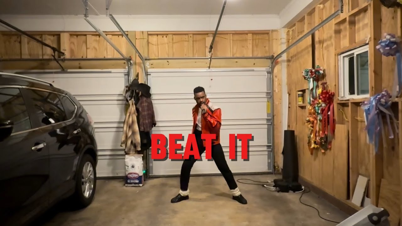 Michael Jackson Beat it (impersonator)
