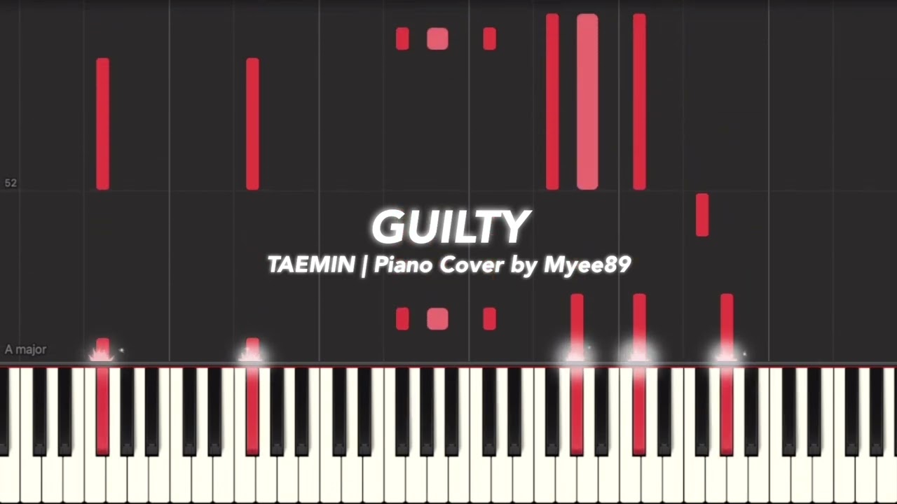 TAEMIN (태민) - GUILTY [PIANO COVER]