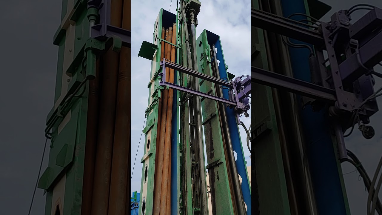 HOW TO REMOVE ROD ON BOX MOUNTING DRILLING MACHINE #borewell #borewelldrilling #waterwell #bore#well