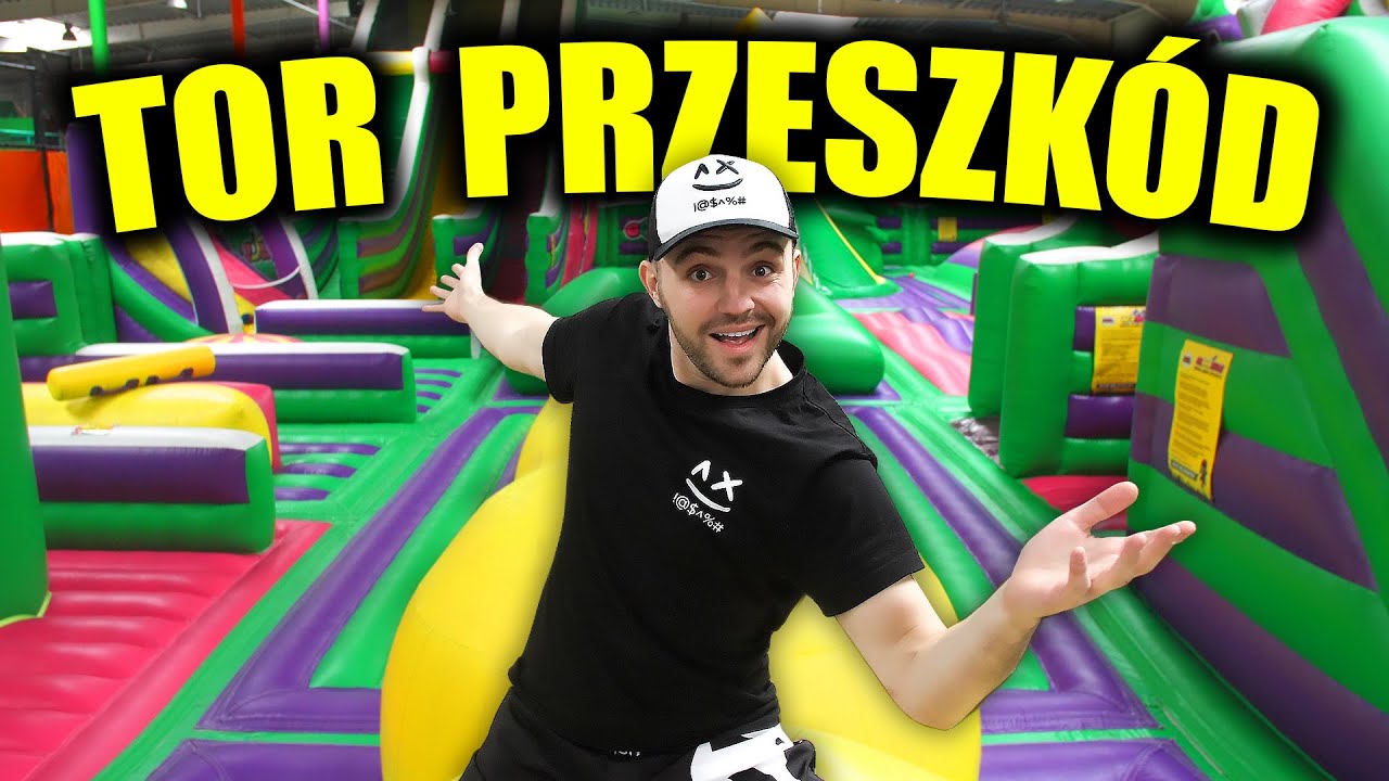 Testujemy NAJWIĘKSZY DMUCHANY TOR PRZESZKÓD!