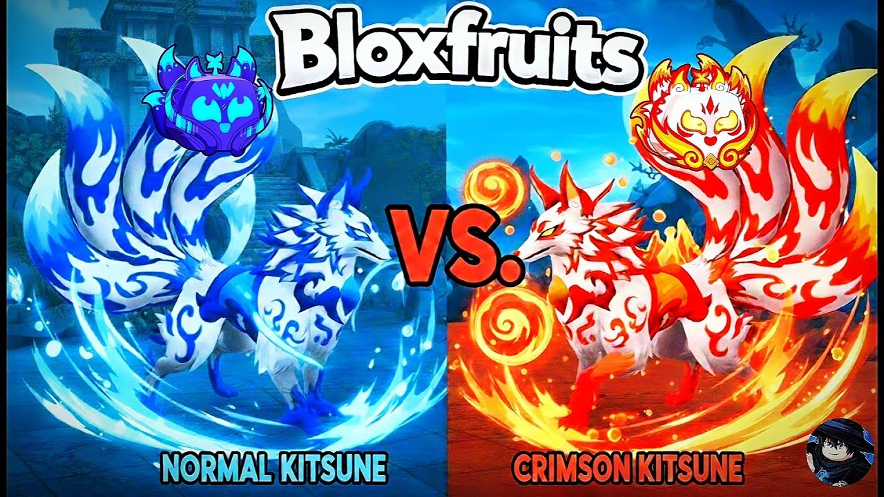 CRIMSON Kitsune vs NORMAL Kitsune: Is the NEW Mutation Worth It? (Blox Fruits)