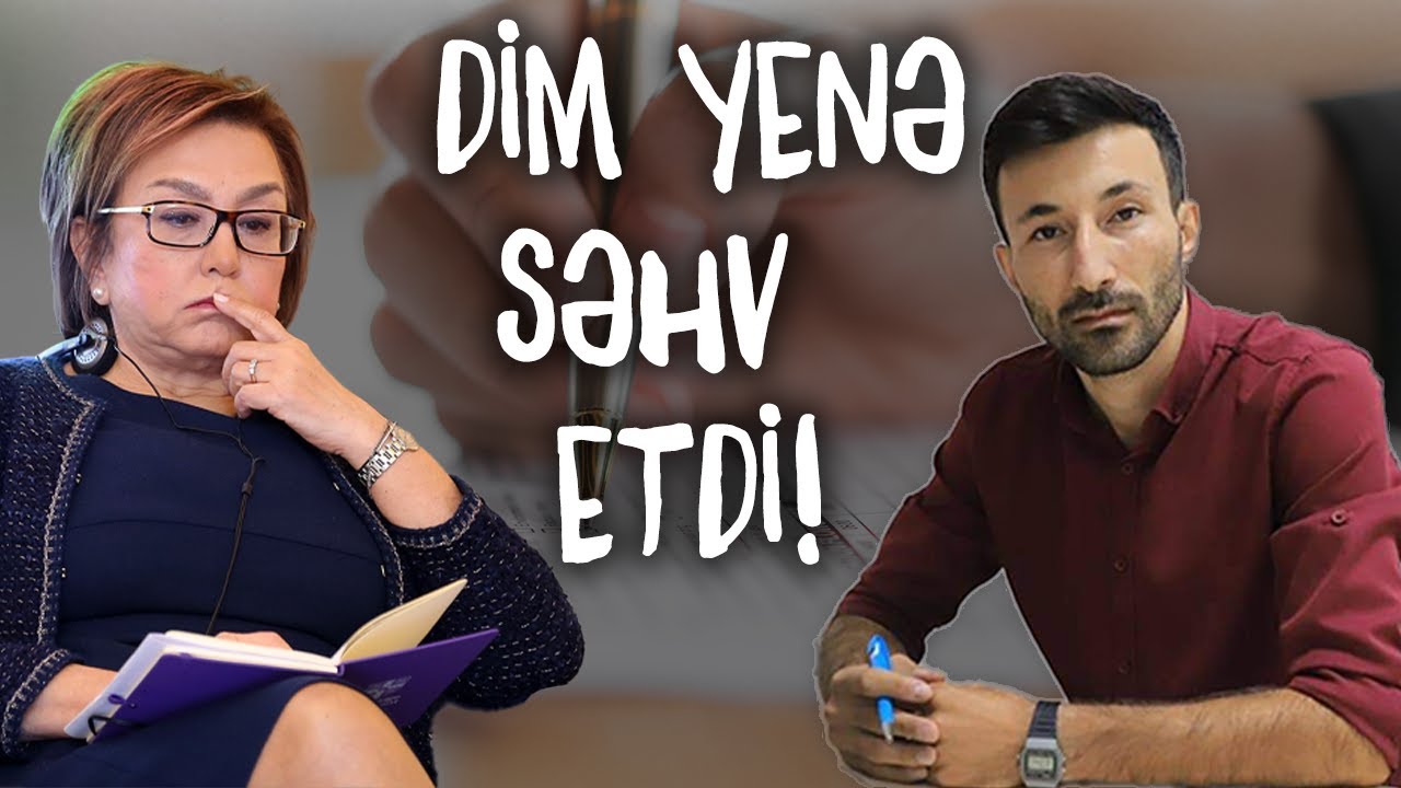 DiM yenə səhv etdi. Azərbaycan dili müəllimi dərhal işini buraxmalıdır.