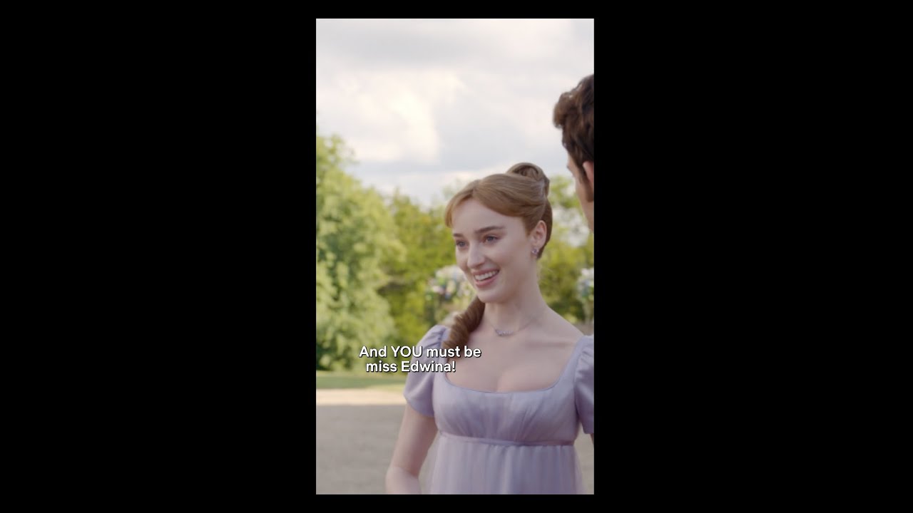 Daphne mistakes Kate for Edwina #Bridgerton