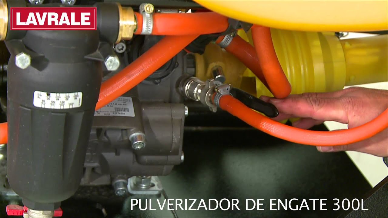 Pulverizador de Engate 300L