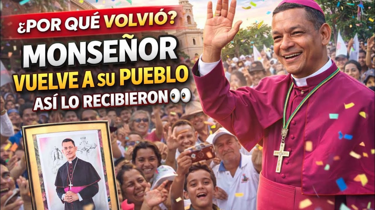 Recibimos al monseñor 