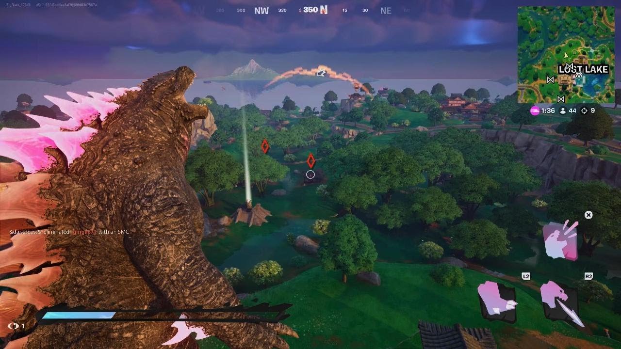 FIRST TIME AS GODZILLA
