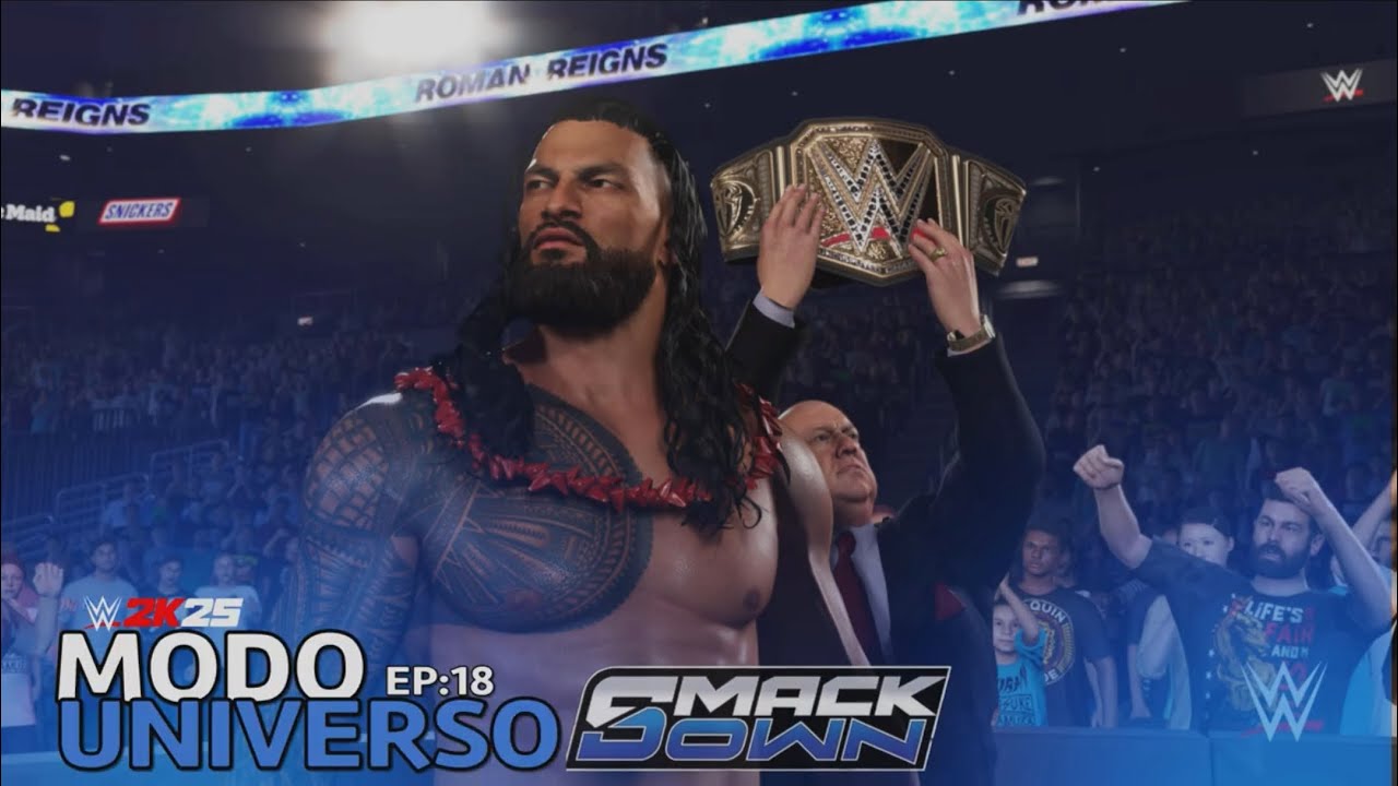 WWE 2K25 MODO UNIVERSO - SMACKDOWN #18 Highlights - El jefe tribal pone orden -
