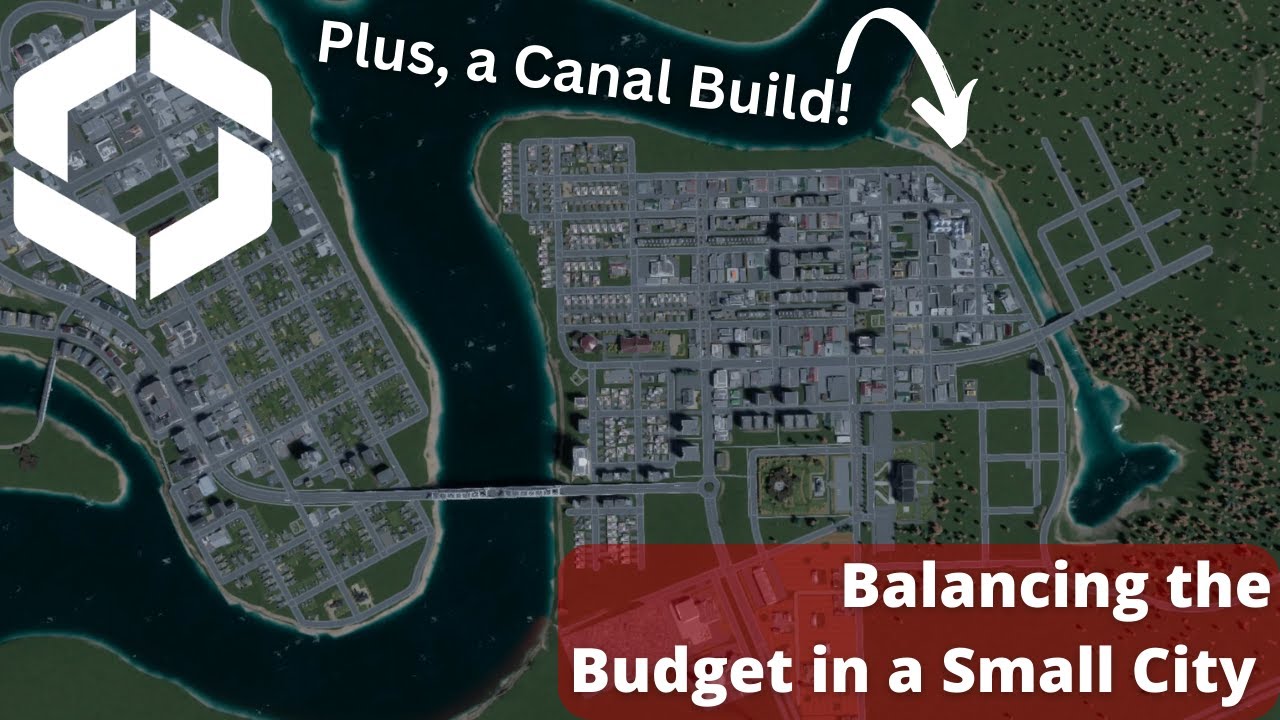 Balancing the Budget in a Small City – Cities Skylines 2 – Waterway Pass – Let's Play – 5