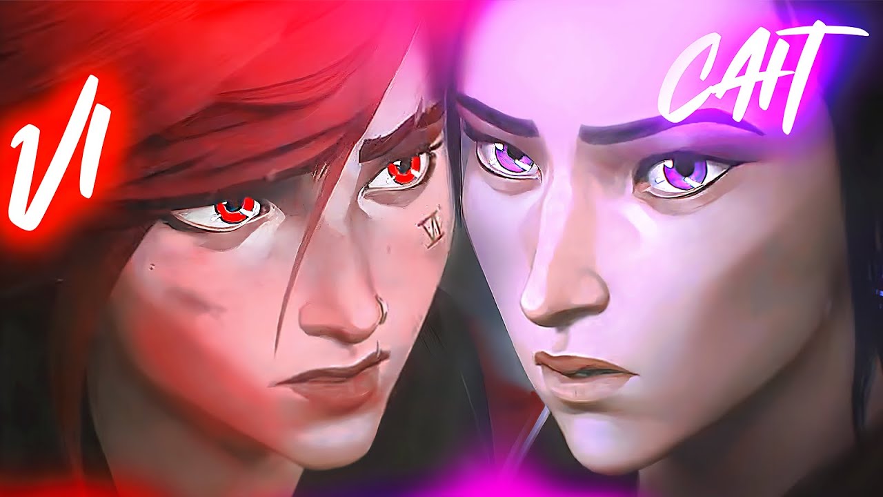Vi & Caitlyn ★ Summertime Sadness (Music Video)