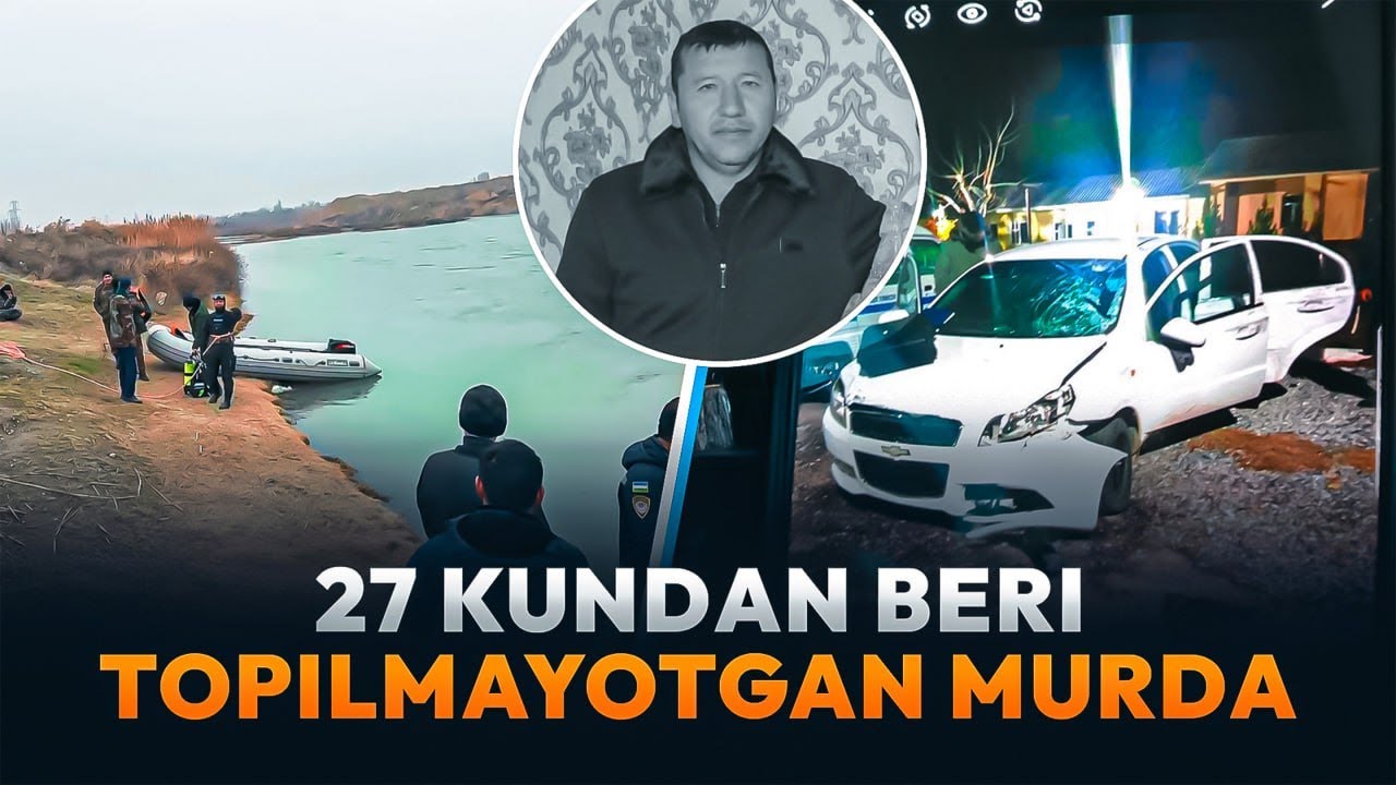 Suvdan izlanayotgan murda: Bekobodda IIB xodimi va uning xotini jinoyatga qoʻl urdi