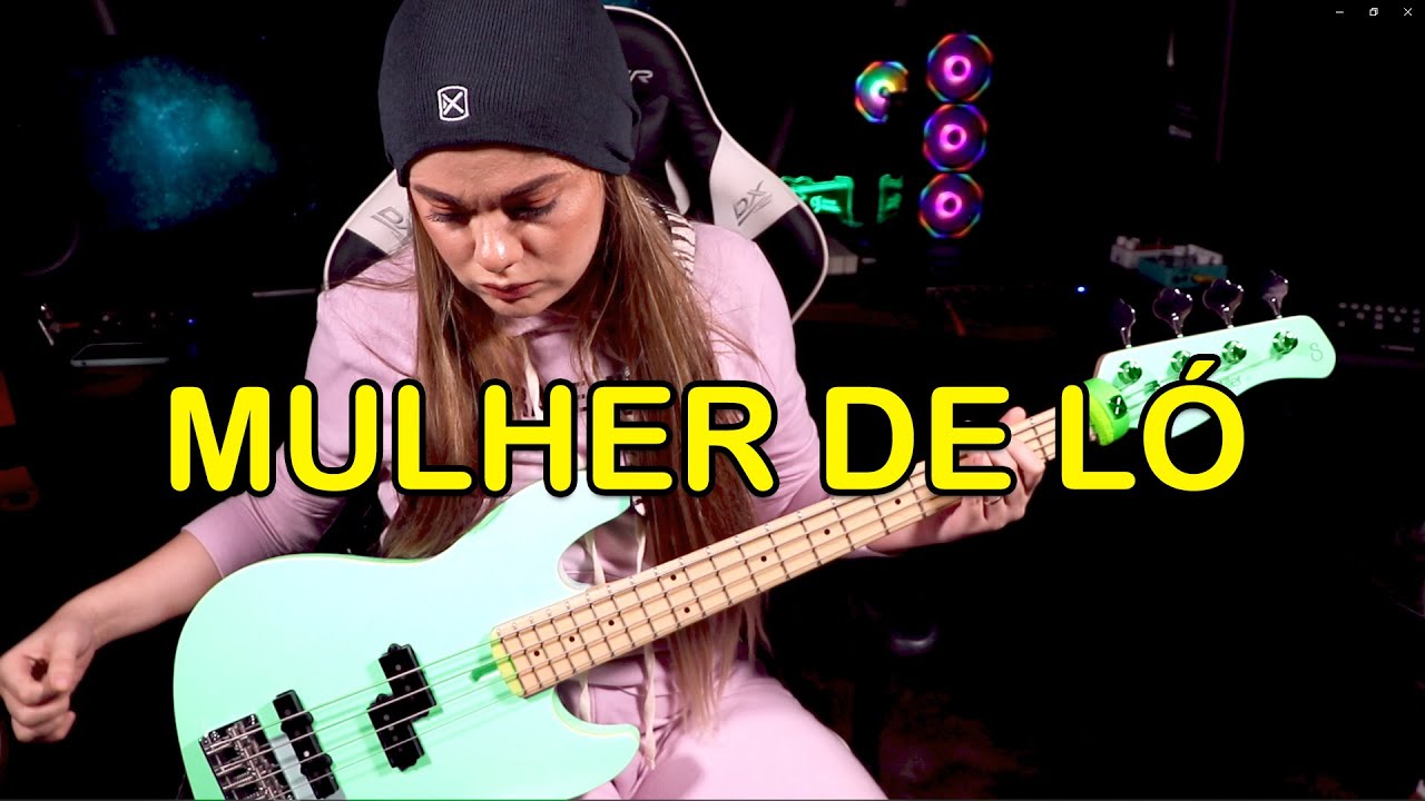 MULHER DE LÓ - KLEBER LUCAS || BASS COVER - Giane Rangel @KleberLucasReal